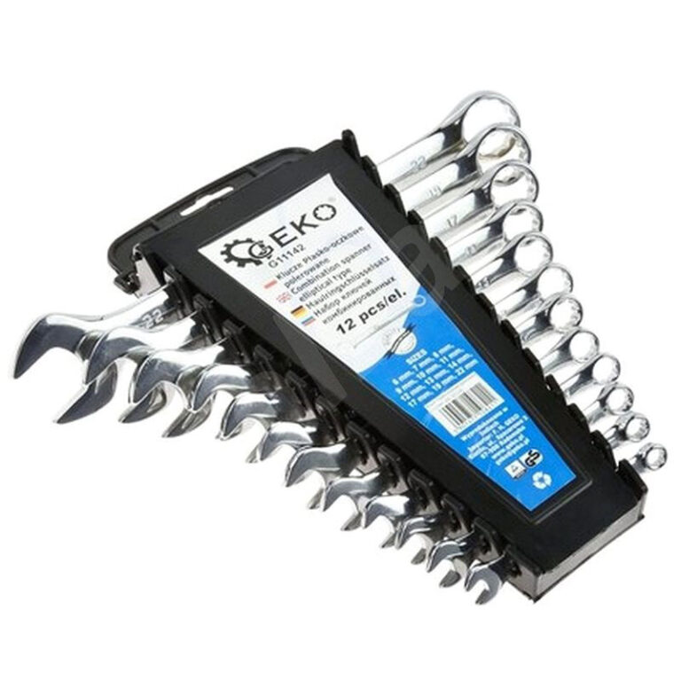 Sada ockoplochych klicu 6 22 mm, 12 dilu